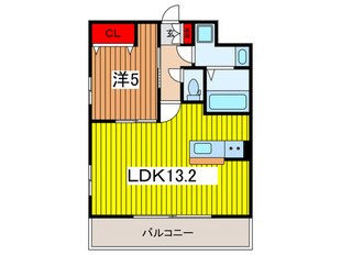 ルッソ東浦和の物件間取画像